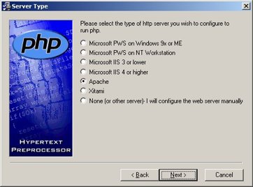 Namestitev PHP tolmača (3)